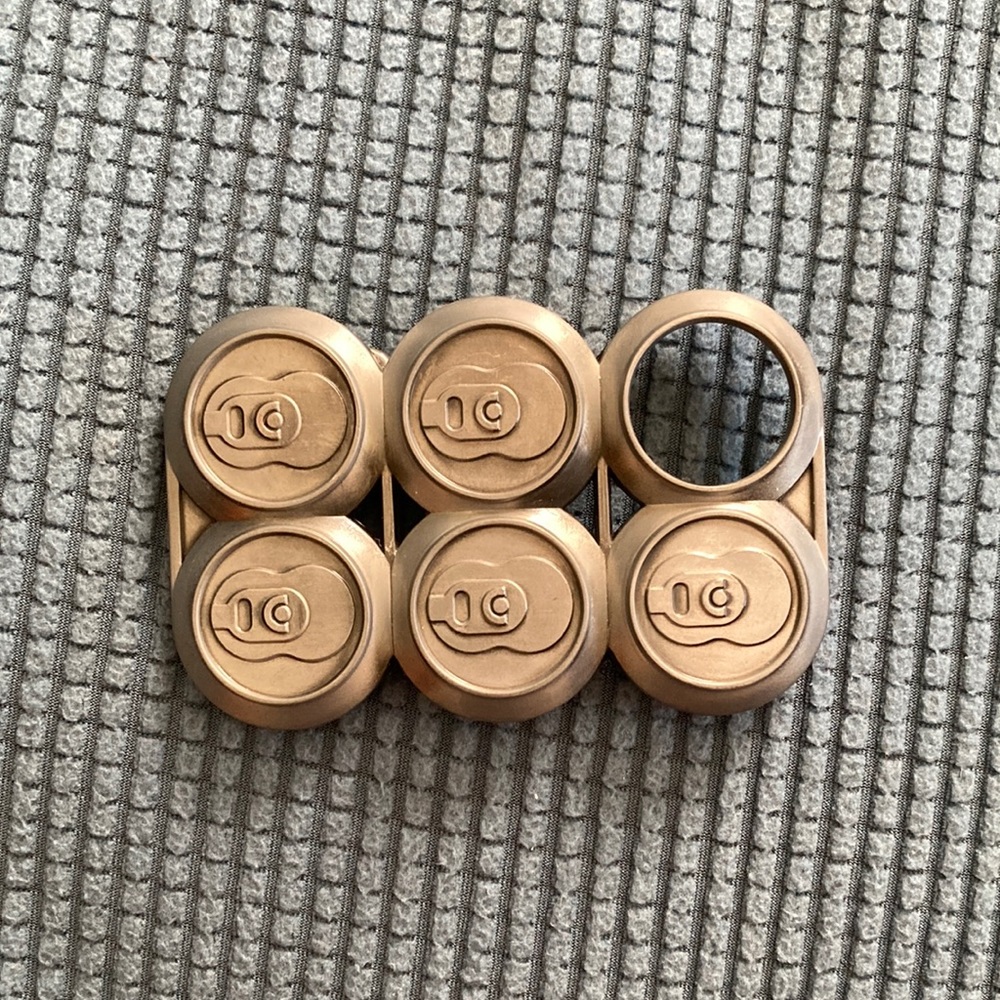 2/$25 Six-Pack Belt Buckle
